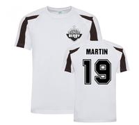 Derby County Men's Mens Chris Martin Sports Training Jersey in White | Size: XL Derby County White XL
