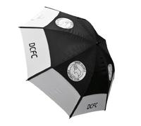 Derby County Tour Vent Golf Umbrella - Black/White