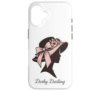 Derby Darling Floral Hat Southern Race Day Case for iPhone 16