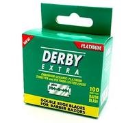 Derby Extra Double Edge Safety Razor Blades, 100