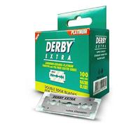 Derby Extra Double Edge Safety Razor Blades, 100 Count