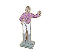 Derby Horse Racing Men's Suit Lapel Pin - Kentucky Bourbon Clothing Accessory - Mint Julep Gift - Party Dress Clothing Attire and Gifts, Standard, Metal, no gemstone