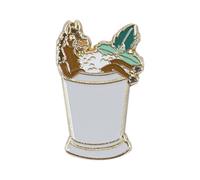 Derby Horse Racing Men's Suit Lapel Pin - Kentucky Bourbon Clothing Accessory - Mint Julep Gift - Party Dress Clothing Attire and Gifts, Standard, Metal, no gemstone