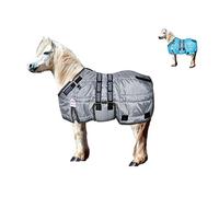 Derby Originals Nordic-Tough 600D Closed Front Horse Stable Blanket - Medium Weight, 200g Insulation, Breathable Triple-Layer Design, 170T Lining, Belly Wrap, for Indoor Use Only (Charcoal, 58")