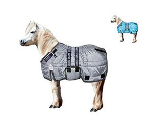 Derby Originals Nordic-Tough 600D Closed Front Horse Stable Blanket - Medium Weight, 200g Insulation, Breathable Triple-Layer Design, 170T Lining, Belly Wrap, for Indoor Use Only (Charcoal, 58")