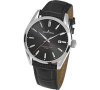 Derby Quartz Leather Grey Strap Men's Watch