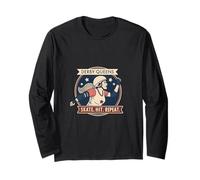 Derby Queens Skate Hit Repeat Vintage Design Long Sleeve T-Shirt