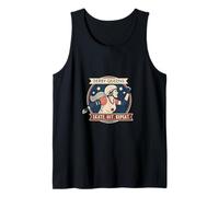 Derby Queens Skate Hit Repeat Vintage Design Tank Top