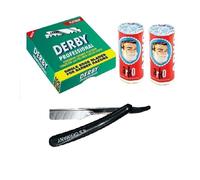 Derby Single Edge Blades 100 Pc 2Pcs Arko Berber Soap 75g Cut Throat