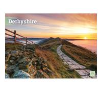 Derbyshire A4 Calendar 2027, Wall Calendars, Month To View, Travel, Gift