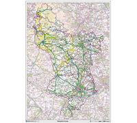 Derbyshire County Map-Paper