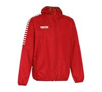 Derbystar Hyper All Weather Jacket Unisex Jacket - Red White, XXX-Large