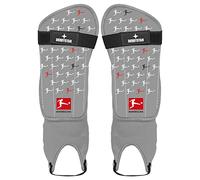 Derbystar Shin Guards-853004 Shin Guards Grau/Schwarz/Rot XL