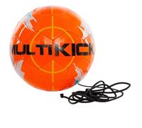 Derbystar Unisex Multikick Pro Football Ball, Orange, Grey, Blue, 5 EU