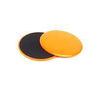 DERCLIVE 2Pcs Dual Sided Core Sliders Lightweight Gliding Discs Full Body Exercise Equipment