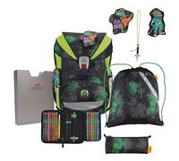 DerDieDas Der das ErgoFlex Superlight Funny Fighter Set 5-Piece Approx. 22 L Volume Approx. 650 g Weight, Green, ErgoFlex Superlight Set