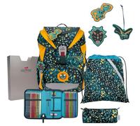 DerDieDas ErgoFlex Dino Time School Bag Set 5-Piece, Dino Time, ErgoFlex Set