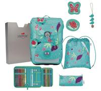 derdiedas ErgoFlex Easy Butterfly Garden School Bag 5-Piece Set
