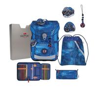 DerDieDas ErgoFlex Easy School bag set blue