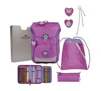 DerDieDas ErgoFlex Easy School bag set pink
