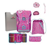 DerDieDas ErgoFlex Easy School bag set purple