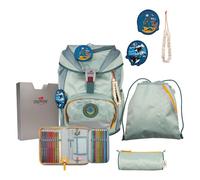 DerDieDas Exklusiv Eco Schulranzenset 5-teilig Grey Planet