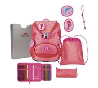 DerDieDas ErgoFlex Light School bag set 5-piece orange