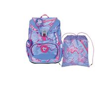 derdiedas ErgoFlex Light Superflash Magic Unicorn School Bag Set of 5