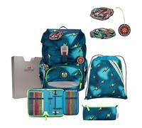 DerDieDas ErgoFlex school bag set 5pcs. gray