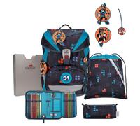 DerDieDas ErgoFlex School bag set 5-piece black