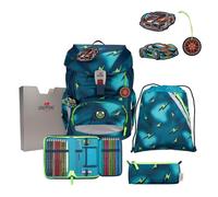 DerDieDas ErgoFlex School bag set 5-piece gray