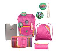DerDieDas Exklusiv Eco Schulranzenset 5-teilig Pink Planet