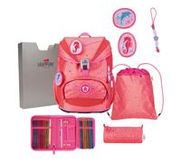 DerDieDas ErgoFlex Light School bag set 5-piece orange