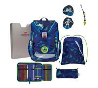 DerDieDas ErgoFlex Light School bag set 5-piece blue
