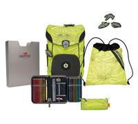 DerDieDas Superflash Neon Schulranzenset 5-teilig Neon Fighter