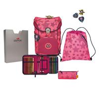 DerDieDas Superflash Neon Schulranzenset 5-teilig Neon Star