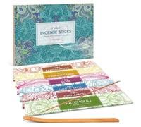 DERDUFT Incense Sticks,120-stick Pack with Wood Holder - Spicy & Herbal Aromatic Blend, Suitable for Meditation, Wellness, Everyday Atmosphere