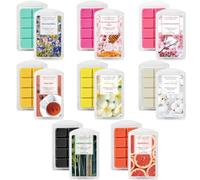 DERDUFT Wax Melts Scented Cubes - 8 Botanical-Inspired Soy Wax Fragrances in Gift Box - Calming Aromas for Bedroom, Reading Nooks, and Mindful Moments