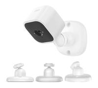 Derebir 3Pack Outdoor Cameras Wall Mount Holder,For Blink Outdoor 4, Mini Cameras Mount, 360 Degree Adjustable Wall Mount Bracket,No Drill Wall Bracket,Durable Sturdy Home Camera Holder (White)