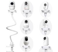 Derebir Baby Camera Holder Baby Monitor Mount Stand Compatible with HelloBaby/Blemil/jeeber/nooie/momcozy/GHB/BOIFUN/Motorola/BT/Dr.Care/Adjustable Flexible Monitor Stand Baby for Most 1/4" Camera