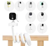 Derebir Baby Camera Monitor Mount Holder Stand for momcozy/BOIFUN 6T/2MT/VB805/jeeber VB805Pro/GHB ABM700 /OBVHNUA /Nanit Pro/Outinput BM400 /Baby Monitor Mount Stand Adjustable Safer Flexible Stand
