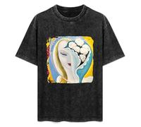 Derek and The Dominos Men's T-Shirt Unisex Black Cotton Print Tee Shirts L