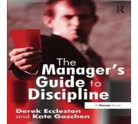 Derek Eccleston The Manager's Guide to Discipline Paperback Book Derek Eccleston Multicolor