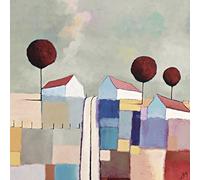 Derek Melville "Summer Light Canvas Print, Multi-Colour, 40 x 40 cm