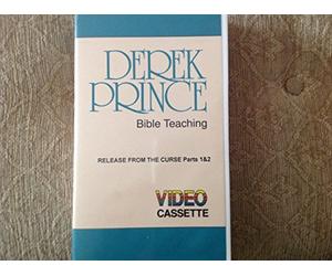 Derek Prince Bible Teaching VHS Video - Release from The Curse Parts 1&2