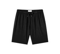 Derek Rose Basel Micro Modal Stretch Lounge Shorts, Black - X-Large