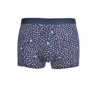Derek Rose Jack Pima Cotton Stretch Birds Boxer Trunk, Navy - XX-Large