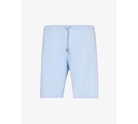 Derek Rose Mens Derek Rose Basel Relaxed-Fit Stretch-Woven Pyjama Shorts French 3XL