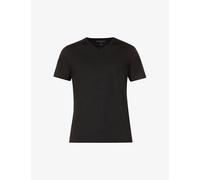 Derek Rose Mens Derek Rose Basel Stretch-Jersey T-Shirt Black 2XL