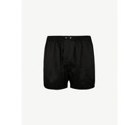 Derek Rose Mens Derek Rose Woburn Regular-Fit Silk Boxers Black XL